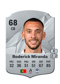 Roderick Miranda Rare 68 OVR
