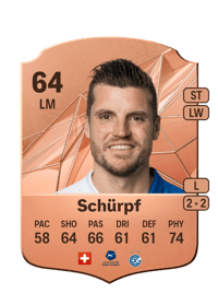 Pascal Schürpf Rare 64 OVR
