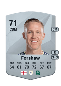 Adam Forshaw Common 71 OVR