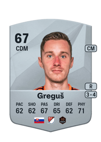 Ján Greguš Common 67 OVR