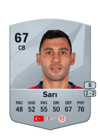 Veysel Sarı Common 67 OVR