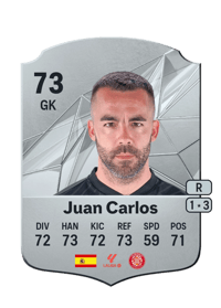 Juan Carlos Rare 73 OVR