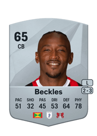 Omar Beckles Common 65 OVR