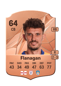 Tom Flanagan Rare 64 OVR