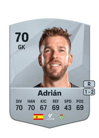 Adrián Common 70 OVR