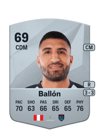 Josepmir Ballón Common 69 OVR