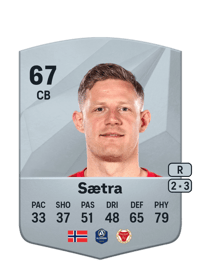 Lars Sætra Common 67 OVR