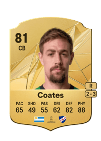 Sebastián Coates Rare 81 OVR