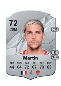 Jonas Martin Rare 72 OVR