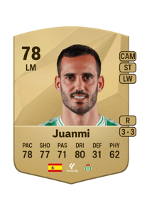 Juanmi Common 78 OVR