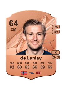 Yann-Erik de Lanlay Rare 64 OVR