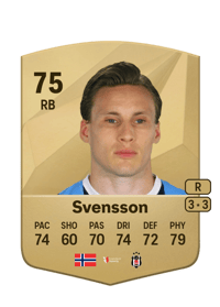 Jonas Svensson Common 75 OVR