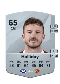 Andy Halliday Common 65 OVR