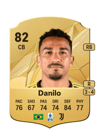 Danilo Rare 82 OVR