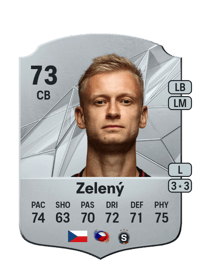 Jaroslav Zelený Rare 73 OVR