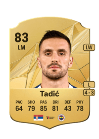 Dušan Tadić Rare 83 OVR
