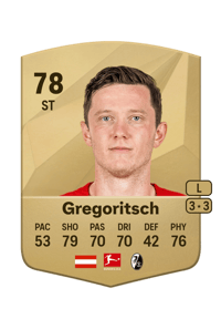 Michael Gregoritsch Common 78 OVR