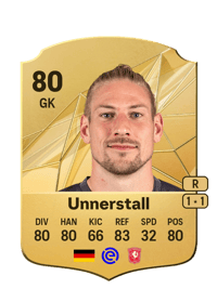 Lars Unnerstall Rare 80 OVR