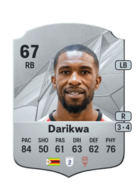 Tendayi Darikwa Rare 67 OVR