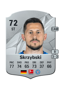 Steven Skrzybski Rare 72 OVR