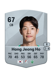 Hong Jeong Ho Common 67 OVR