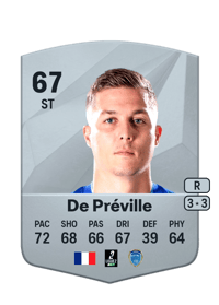 Nicolas De Préville Common 67 OVR