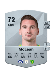 Kenny McLean Common 72 OVR
