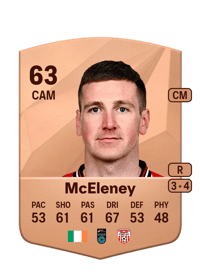 Patrick McEleney Common 63 OVR