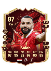 Mohamed Salah TOTS Champions 97 OVR