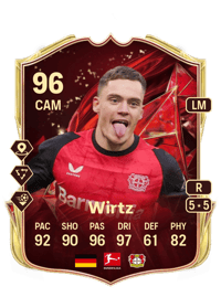 Florian Wirtz TOTS Champions 96 OVR