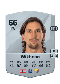 Gustav Mendonca Wikheim Common 66 OVR