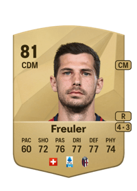 Remo Freuler Common 81 OVR
