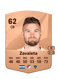 Eriq Zavaleta Common 62 OVR