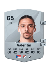 Zarek Valentin Common 65 OVR