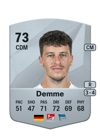Diego Demme Common 73 OVR