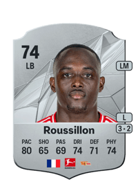 Jérôme Roussillon Rare 74 OVR