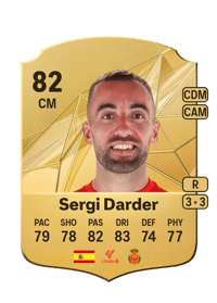 Sergi Darder Rare 82 OVR