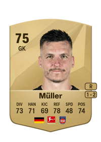 Kevin Müller Common 75 OVR