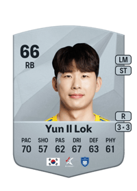 Yun Il Lok Common 66 OVR