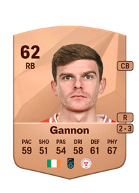 Sean Gannon Common 62 OVR