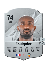 Dimitri Foulquier Rare 74 OVR