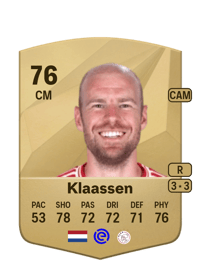 Davy Klaassen Common 76 OVR