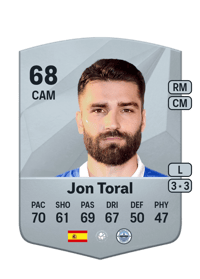 Jon Toral Common 68 OVR