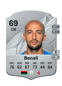 Ahmad Benali Rare 69 OVR