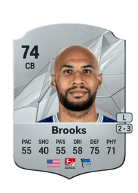 John Brooks Rare 74 OVR