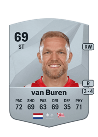 Mick van Buren Common 69 OVR