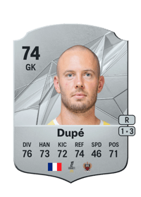 Maxime Dupé Rare 74 OVR