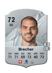 Yanick Brecher Rare 72 OVR