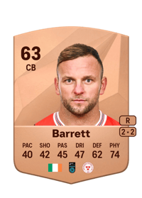 Paddy Barrett Common 63 OVR