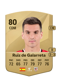 Ruiz de Galarreta Common 80 OVR